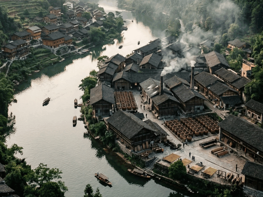 赤水河畔产区风貌：好酱香，离不开一方好山水